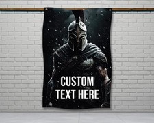 Custom Gym Flag - Personalized Motivational Fitness Banner for Home Decor