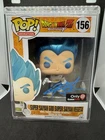 Super Saiyan God Super Saiyan Vegeta Metallic 156 Funko Pop. Signed Chris Sabat