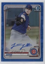 2020 Bowman Draft Chrome Picks Blue Refractor /150 Luke Little #CDA-LL Auto 5n4