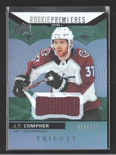 2018 Upper Deck Trilogy Rookie Premieres J.T. Compher #59 Jersey Patch 257/399