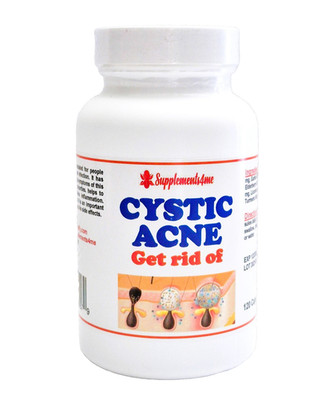 POWERFUL HERBS FOR CYST ACNE MEN WOMEN- 100% NATURAL - 120 CAPS - MADE IN USA
