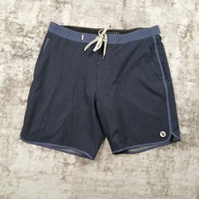NWOT Vuori Cruise Board Shorts Mens 34 Blue P...