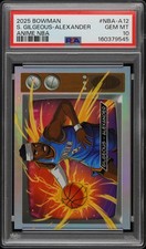 2025 Bowman Shai Gilgeous-Alexander #NBA-A12 