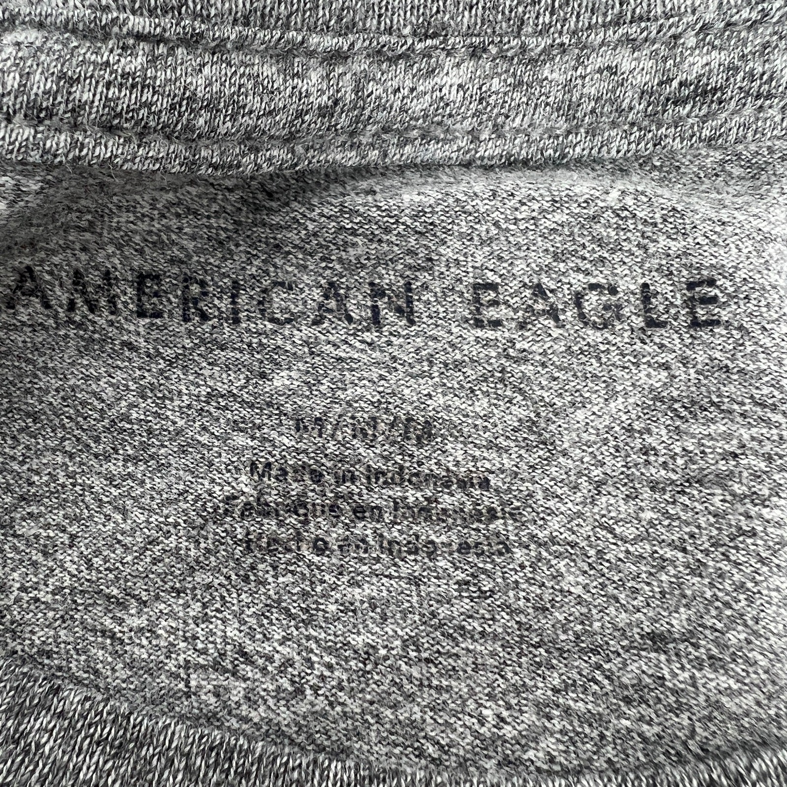 American Eagle Unisex Gray Basic Lightweight T Sh… - image 5