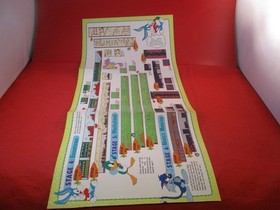Teenage Mutant Ninja Turtles III Nintendo Power NES Foldable Promo Poster