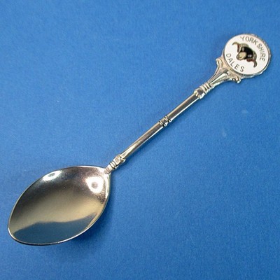 Yorkshire Dales Vintage Souvenir versilberter Teelöffel
