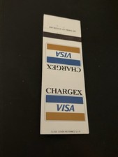 Vintage Canada Matchbook “Chargex Visa”