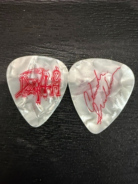 DEATH  /  TRIBUTE  GUITAR PICK