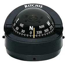 Ritchie S-53 Explorer Compass - Surface Mount - Black