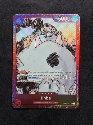 ジンベエ FILM RED PSA10 op01-014 One Piece TCG - Jinbe OP01-014 UC - FILM RED - English - NM | eBay