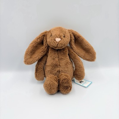 Jellycat Little Bashful Nutmeg Bunny, Brandneu mit Etikett Original
