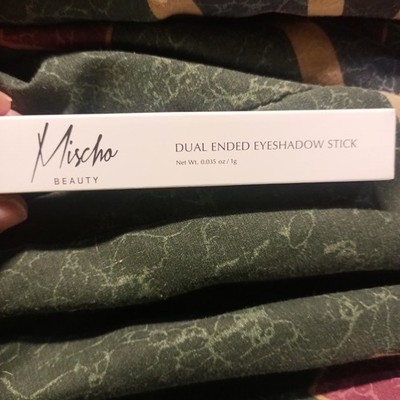 Mischo Beauty Dual Ended Eyeshadow Stick Brown Purple Matte Shimmer The Life
