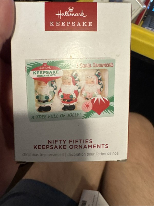 2024 Hallmark Keepsake Nifty Fifties, Santas, NEW