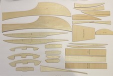 32โ R/C Shovel Nose Hydroplane Laser-Cut Wood Kit P-Class USA MADE