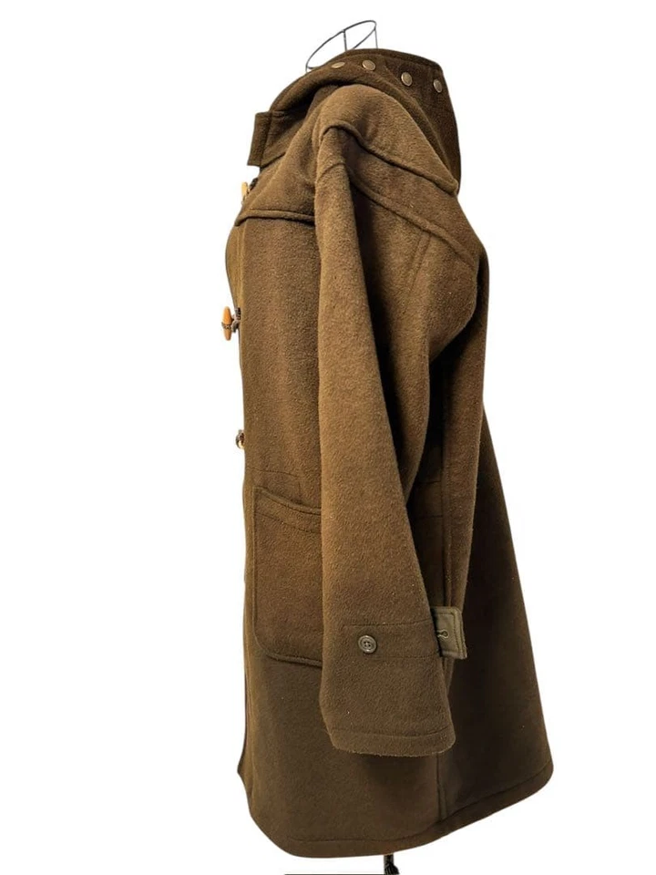 Abrigo de Lona de Lana Royal Navy Unisex Talla L Hecho en Inglaterra Clásico Azul Marino Marino Foto 2 de 4