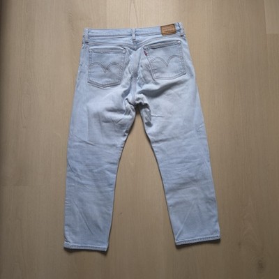 Levi's Premium Wedgie Straight - W30 L26 - Hellblau - High Waist - Gebraucht