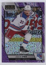 2023-24 O-Pee-Chee Platinum Violet Pixels 18/299 Adam Fox #45 0o45