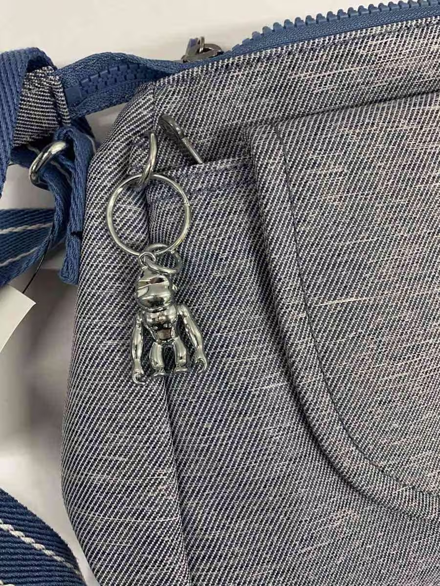 Kipling Shoulder Bag, Polyester, Blue, Solid Colo… - image 9