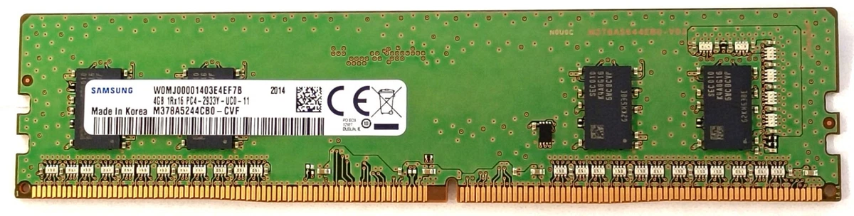 Las mejores ofertas en Samsung DDR4 SDRAM de 4 GB de capacidad