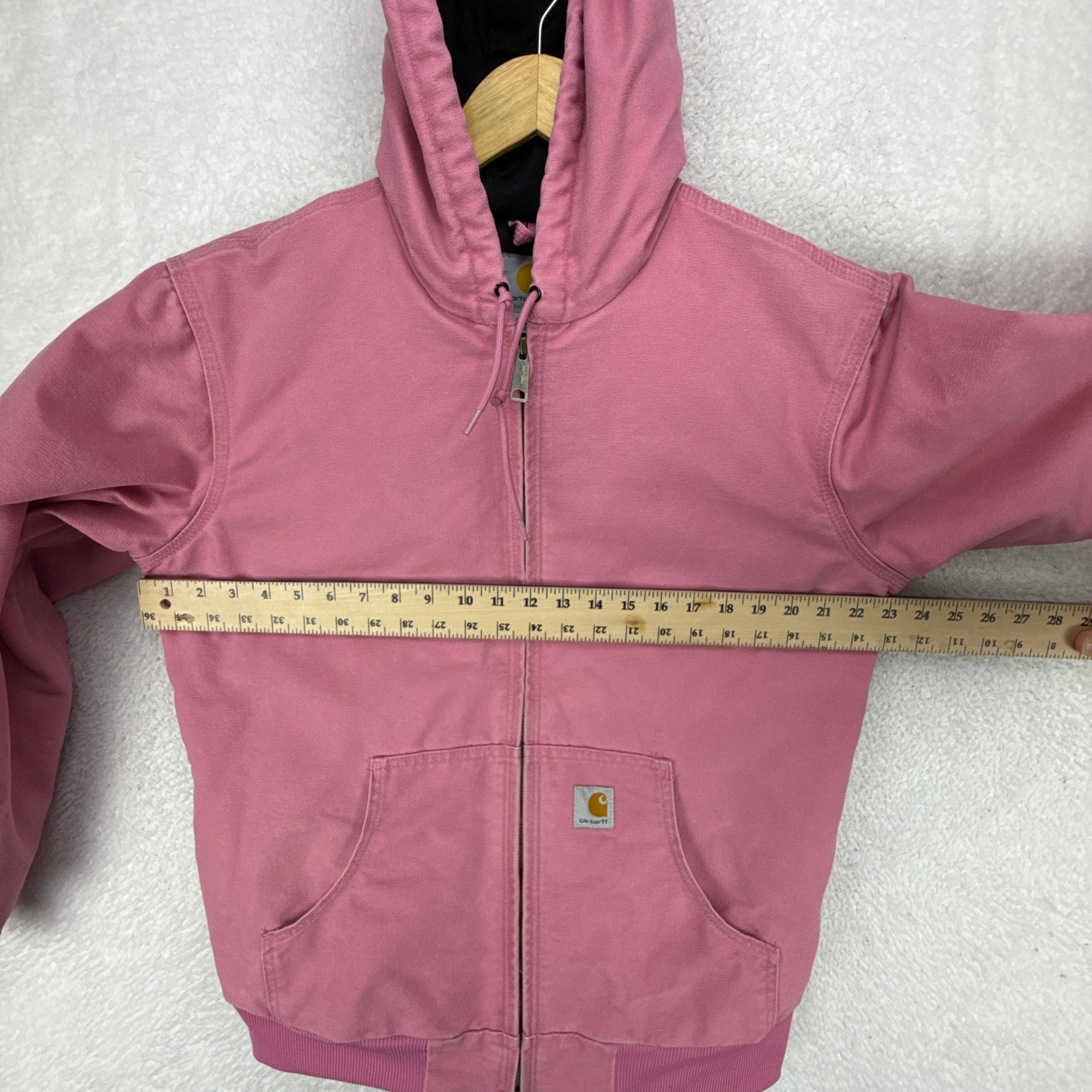 Carhartt Active Jacket Quilt Lined Womens Medium WJ130 PKR Pink Rose image 5