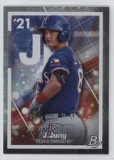 2021 Bowman Platinum Precious Elements Josh Jung #PE-22 1g2w