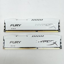  Lot of 2 8GB DDR3 1600MHz Desktop RAM HX316C10FWK2/8 Kingston Fury HyperX