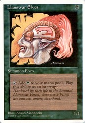 Llanowar Elves Fourth Edition #261