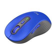 Logitech Signature M750LBL Wireless Mouse Quiet Large Blue Bluetooth Not