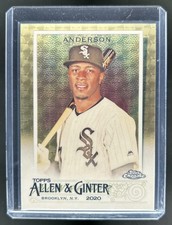 Marketplace image: 2020 Topps Allen & Ginter Chrome Tim Anderson Superfractor #1/1 White Sox