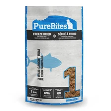 PureBites Yellowfin Tuna Treats 0.88oz Natural Human Grade Cat Dog Food