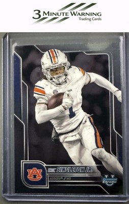 2025 Bowman University Chrome #186 Eric Singleton Jr.