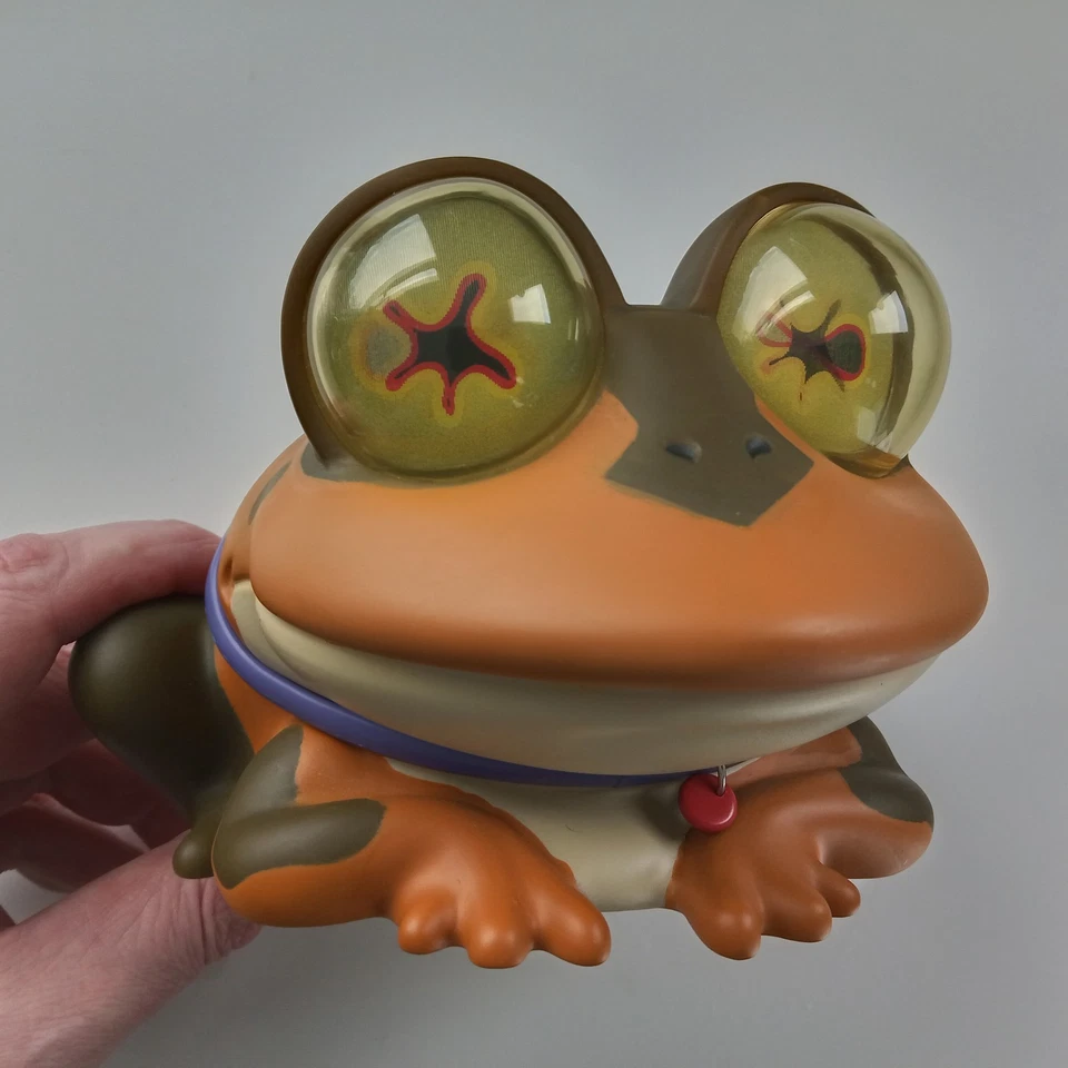 Kidrobot Futurama: Hypnotoad Vinyl Art Figure collectible 2012 Hypno Toad frog - Image 2 of 4