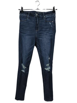 ABERCROMBIE & FITCH Jeans slim Dames Jeans T EU 38 bleu style mode des rues - Photo 1/4