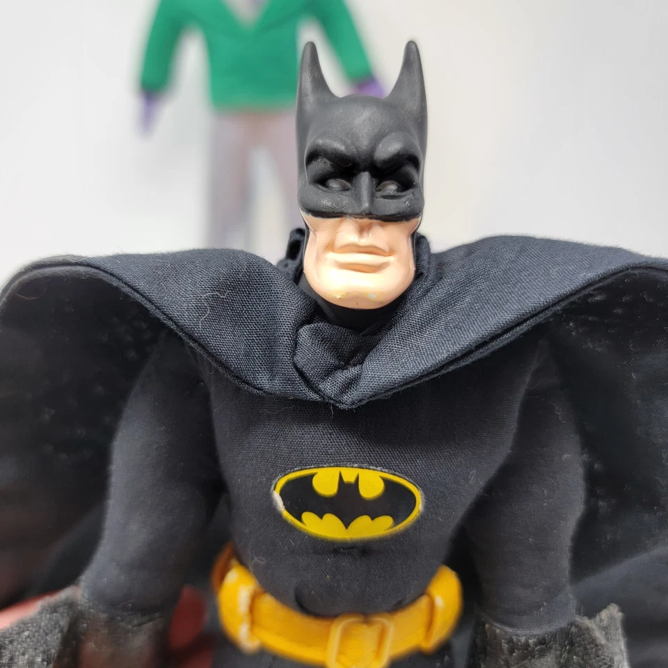 Muñecas Batman and the Riddler 1989 vintage DC Comics cuerpo suave Foto 3 de 4