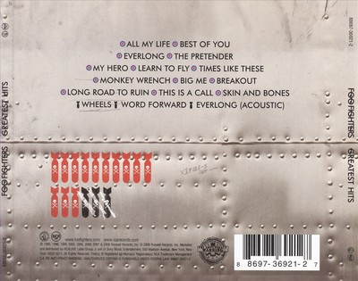 FOO FIGHTERS - GREATEST HITS [BONUS TRACKS] NEW CD