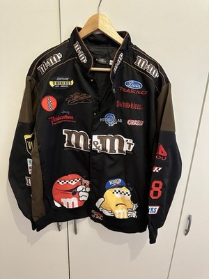 NASCAR Jacke M&m s Size M Retro Vintage Racing Jacket