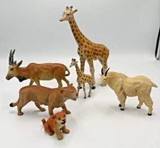 Vintage Hausser Elastolin Composite Wild Kingdom 2 Lot 1930's  (bin c)