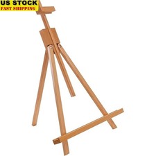 Adjustable Wood A-Frame Tabletop Easel Portable Art Stand Display Painting New