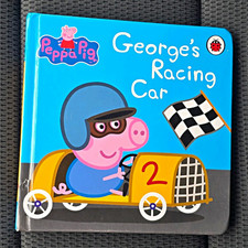 Ladybird Peppa Pig George's Racing Car Book Hardback English