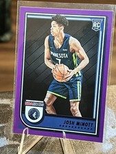 2022-23 Hoops #278 Josh Minott Purple