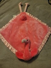 Lovey Fuzzy Furry Pink Flamingo Phoebe My Banky