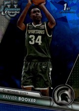 2023-24 Bowman University Chrome Sapphire Xavier Booker #57 Michigan State 22J