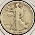 Walking Liberty Half Dollar 90% Silver GOOD or BETTER g 1916-1947 Random Date