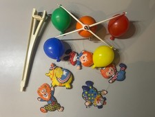 Vintage Raggedy Ann Andy Musical Mobile By Dolly Toy Co. 613