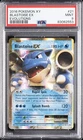 2016 POKEMON XY EVOLUTIONS #21 BLASTOISE EX PSA 9