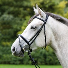 Kieffer Trensenzaum schmal ANJA BERAN in braun oder schwarz