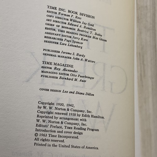 The Greek Way by Edith Hamilton Time Reading Program Special Edition 1963 - Picture 8 of 8