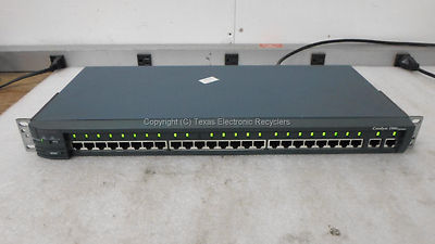 Cisco WS-C1924-A Catalyst 1900 Series 24-Port Network Switch 