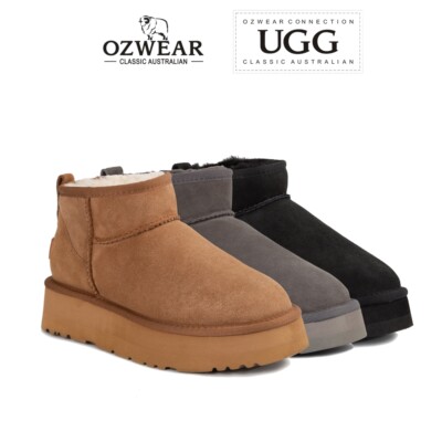 Ozwear UGG Classic Ultra Mini Platform Boots OB658P