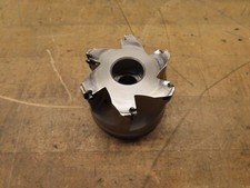 Iscar HM390 FTP D2.50-6-1.0-10 indexable 2-1/2" 6fl face mill 1" arbor